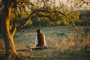Photo digital detox relaxation nature outdoors